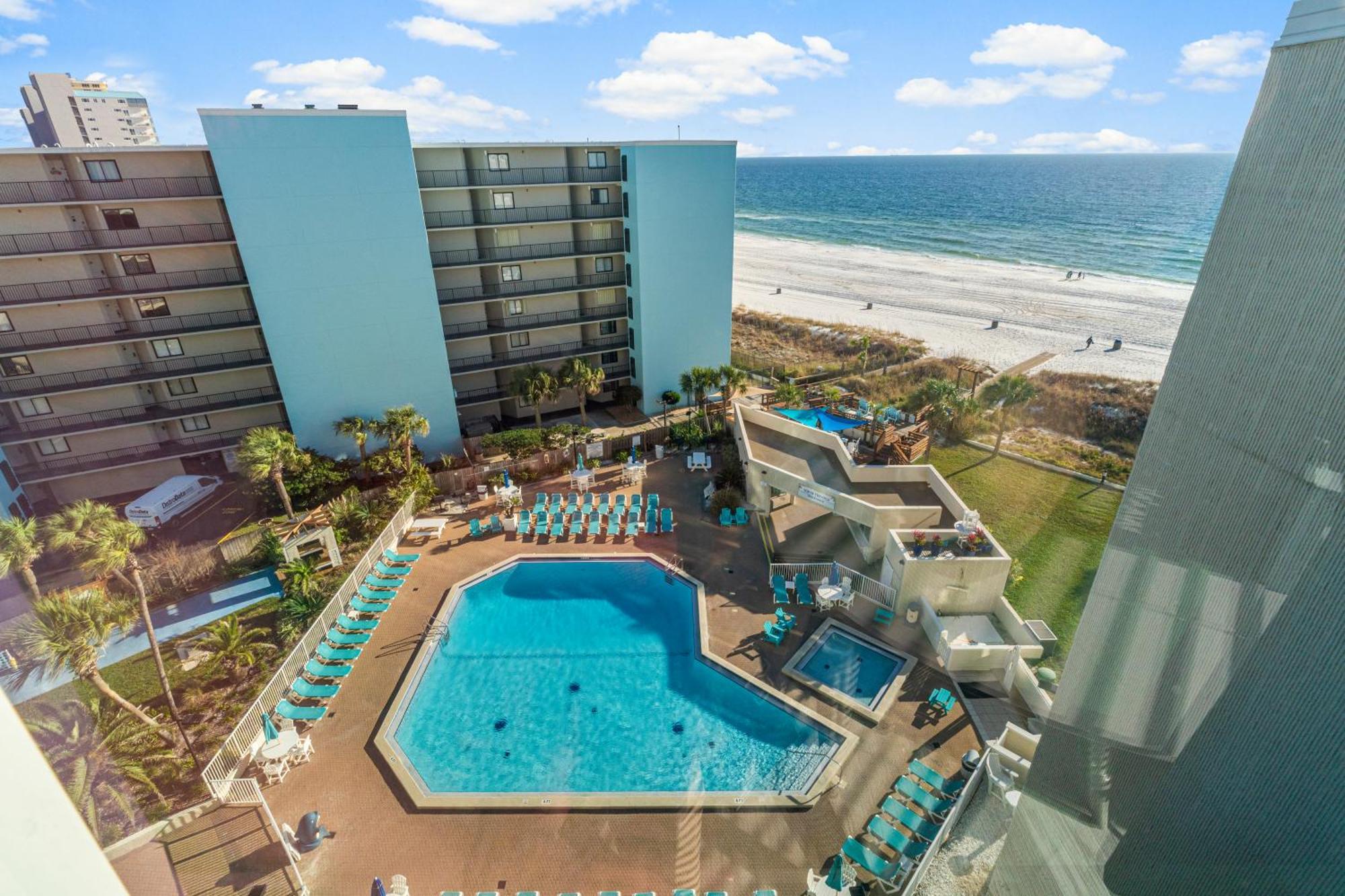 Sea The Gulf - Top Of The Gulf 809 - Beach Front Resort - Ocean View Free Beach Chair Service Panama City Beach Ngoại thất bức ảnh