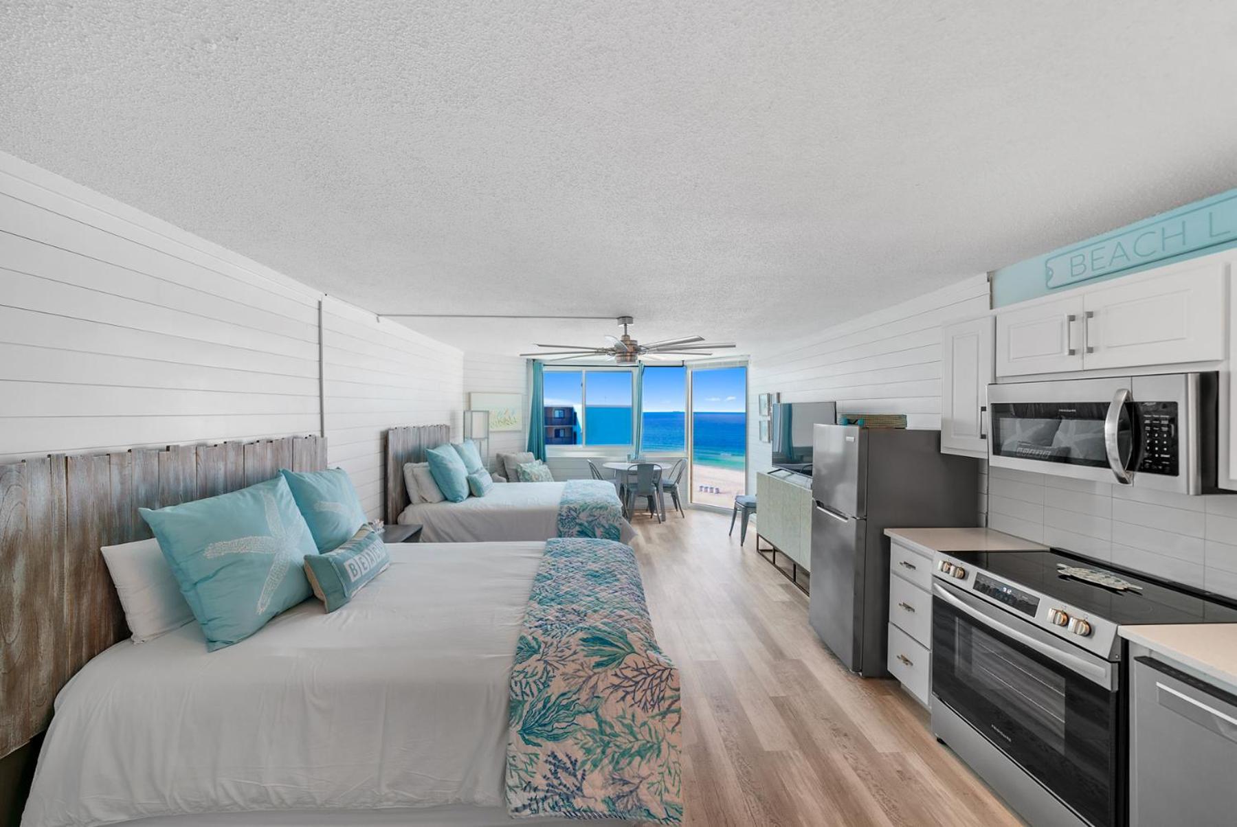 Sea The Gulf - Top Of The Gulf 809 - Beach Front Resort - Ocean View Free Beach Chair Service Panama City Beach Ngoại thất bức ảnh